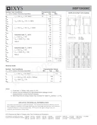 IXBF15N300C Datenblatt Seite 2