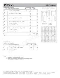 IXBF20N300 Datasheet Page 2