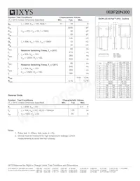 IXBF20N300 Datasheet Pagina 2