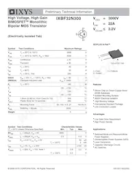 IXBF32N300 Datasheet Cover