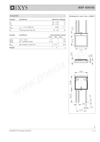 IXBF40N160 Datasheet Page 2