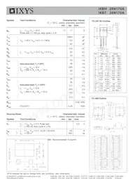 IXBH28N170A Datasheet Page 2