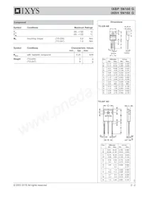 IXBH5N160G Datasheet Page 2