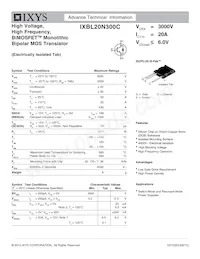 IXBL20N300C Datasheet Cover