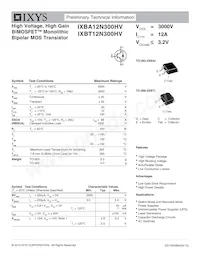 IXBT12N300HV Datasheet Cover