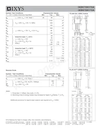 IXBX75N170A Datasheet Page 2