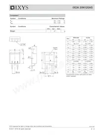 IXDA20N120AS-TUB Datasheet Pagina 2