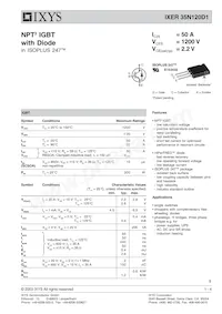 IXER35N120D1 Datasheet Cover