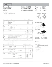 IXGA90N33TC Datenblatt Cover