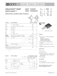 IXGC12N60CD1 Datasheet Cover