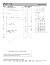 IXGH100N30C3 Datasheet Page 2