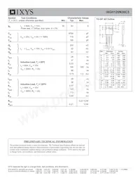 IXGH120N30C3 Datasheet Pagina 2