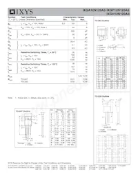 IXGH12N120A3 Datenblatt Seite 2