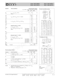 IXGH15N120BD1數據表 頁面 2