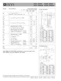 IXGH20N60A Datenblatt Seite 2