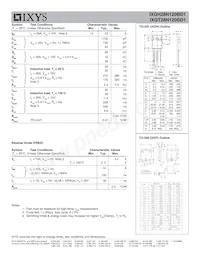 IXGH28N120BD1 Datenblatt Seite 2