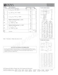 IXGH2N250 Datasheet Page 2
