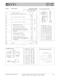 IXGH31N60 Datasheet Page 2