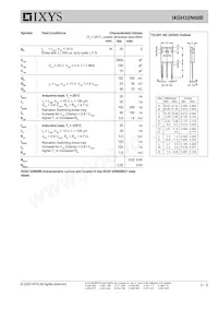 IXGH32N60B Datasheet Pagina 2