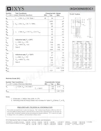 IXGH36N60B3C1 Datasheet Page 2