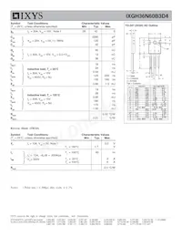 IXGH36N60B3D4 Datasheet Page 2