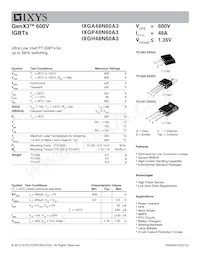 IXGH48N60A3數據表 封面
