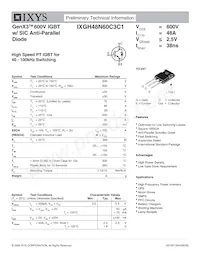 IXGH48N60C3C1 Datasheet Cover