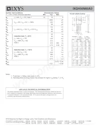 IXGH56N60A3 Datasheet Page 2