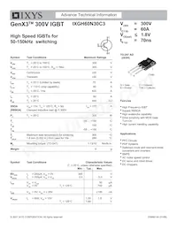 IXGH60N30C3 Datasheet Cover