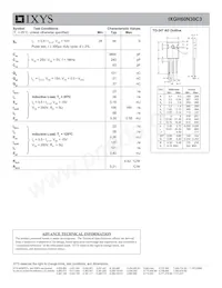 IXGH60N30C3 Datasheet Page 2
