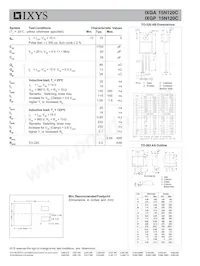 IXGP15N120C Datasheet Page 2