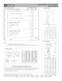 IXGP24N60C4 Datenblatt Seite 2