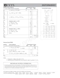 IXGP30N60B4D1數據表 頁面 2