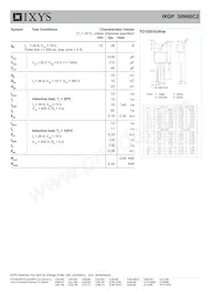 IXGP30N60C2 Datasheet Page 2