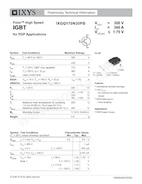 IXGQ170N30PB Datasheet Cover