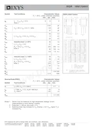 IXGR16N170AH1 Datasheet Page 2