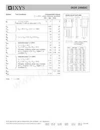 IXGR24N60C Datasheet Page 2