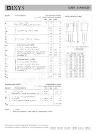 IXGR24N60CD1 Datasheet Page 2