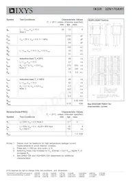 IXGR32N170AH1 Datasheet Page 2