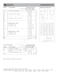 IXGR48N60C3D1 Datasheet Page 2