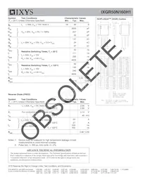 IXGR50N160H1 Datasheet Page 2
