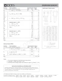 IXGR55N120A3H1 Datenblatt Seite 2