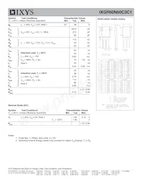 IXGR60N60C3C1 Datasheet Page 2