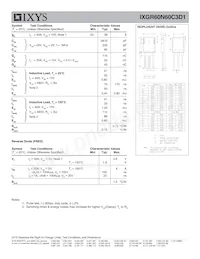 IXGR60N60C3D1 Datasheet Page 2