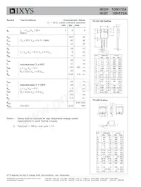 IXGT10N170A Datasheet Page 2