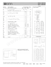 IXGT20N120 Datenblatt Seite 2