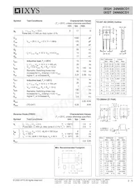IXGT24N60CD1 Datasheet Page 2