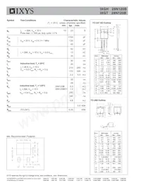 IXGT28N120B數據表 頁面 2