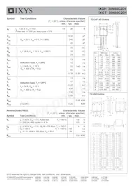 IXGT30N60C2D1數據表 頁面 2