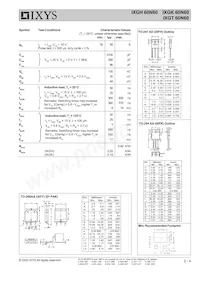 IXGT60N60 Datasheet Page 2